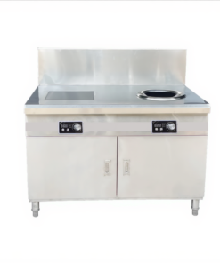Bếp từ đôi một phẳng một lõm