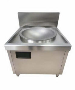 Bếp Từ Công Nghiệp đơn 8KW – Mặt Lõm Chảo Liền 600mm