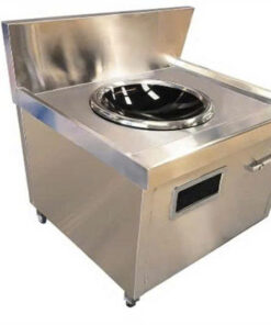 Bếp Từ Công Nghiệp Đơn -5kw - Mặt Lõm Dạng Tủ