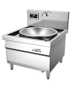 Bếp từ công nghiệp đơn 8KW xào trực tiếp Φ600