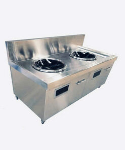 Bếp Từ Công Nghiệp đôi 3500W – 2 Mặt Lõm